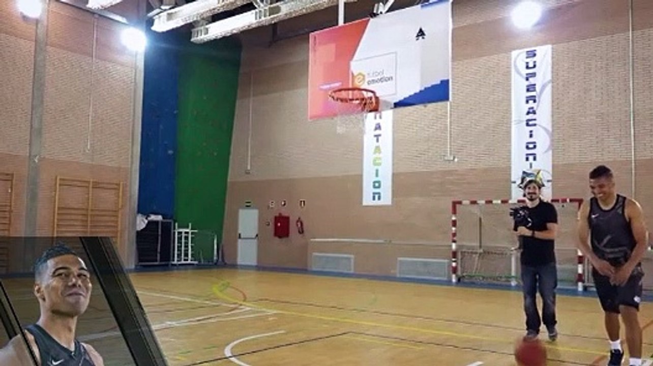 Casemiro se apunta al baloncesto