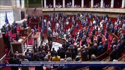 L'Assemblée nationale rend hommage aux trois sauveteurs de la SNSM morts lors d'une intervention aux Sables d'Olonne vendredi dernier - VIDEO