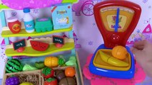 Baby Doll Fruit Juice Blender Toys in Doll Kitchen Play!