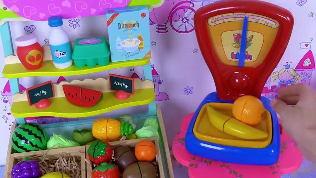 Baby Doll Fruit Juice Blender Toys in Doll Kitchen Play!