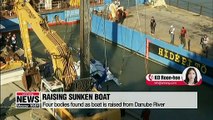 More bodies found as boat is raised from the Danube