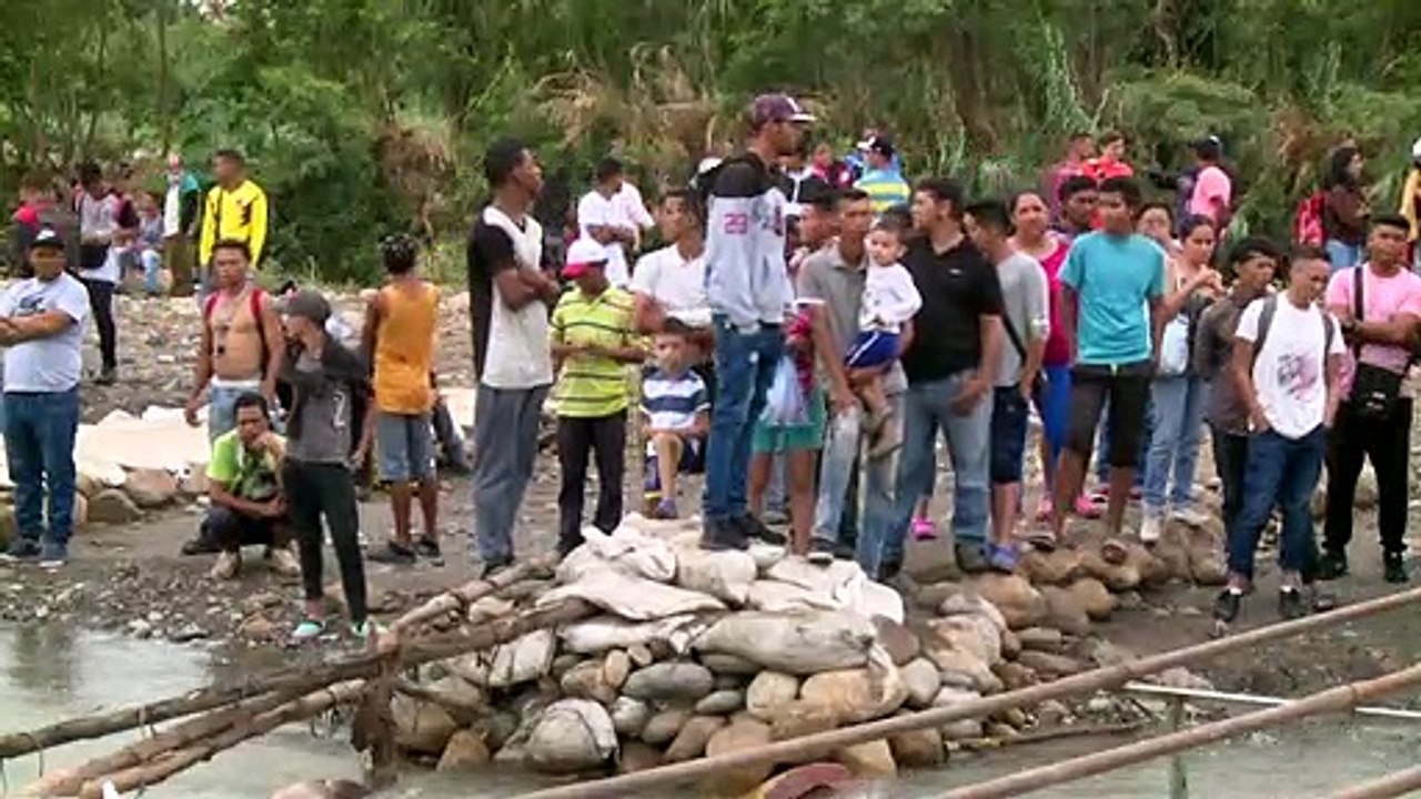 Policía colombiana bloqueó pasos ilegales en frontera con Venezuela