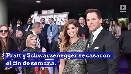 Chris Pratt y Katherine Schwarzenegger ya están casados