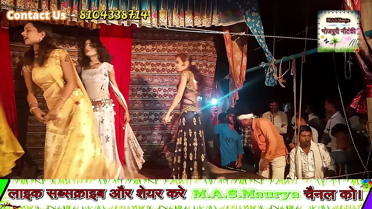 बेदरदी दगा देके चले गए || Bhojpuri Hot Girl Dance Video || Nautanki Nach || भोजपुरी नौटंकी चित्रहार || Balrampur Part-4