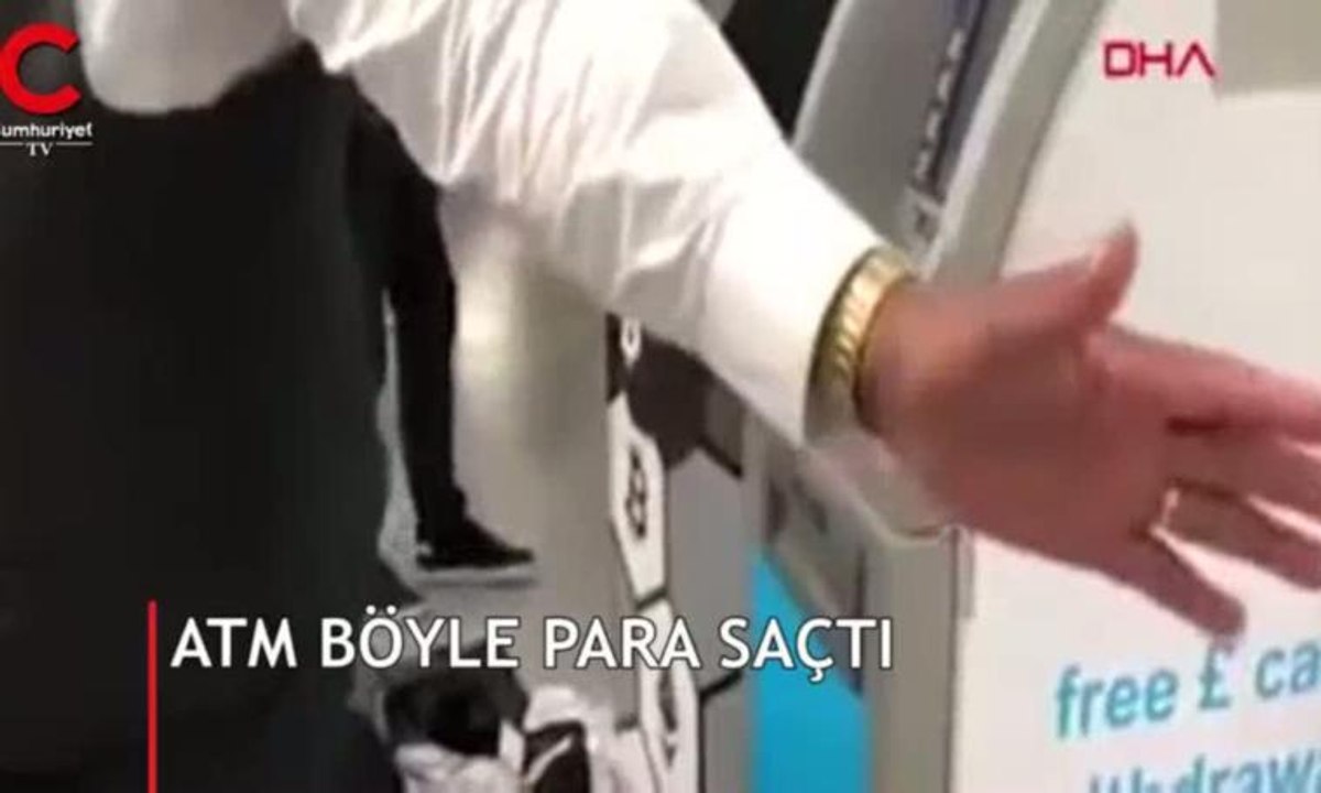 ATM para saçtı!