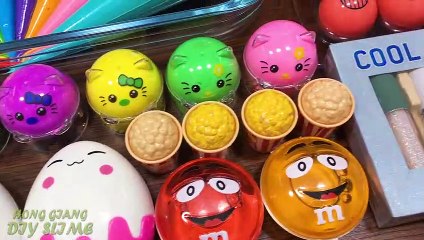 Mixing Random Things into Slime #3 !!! Slimesmoothie Relaxing Satisfying Slime s