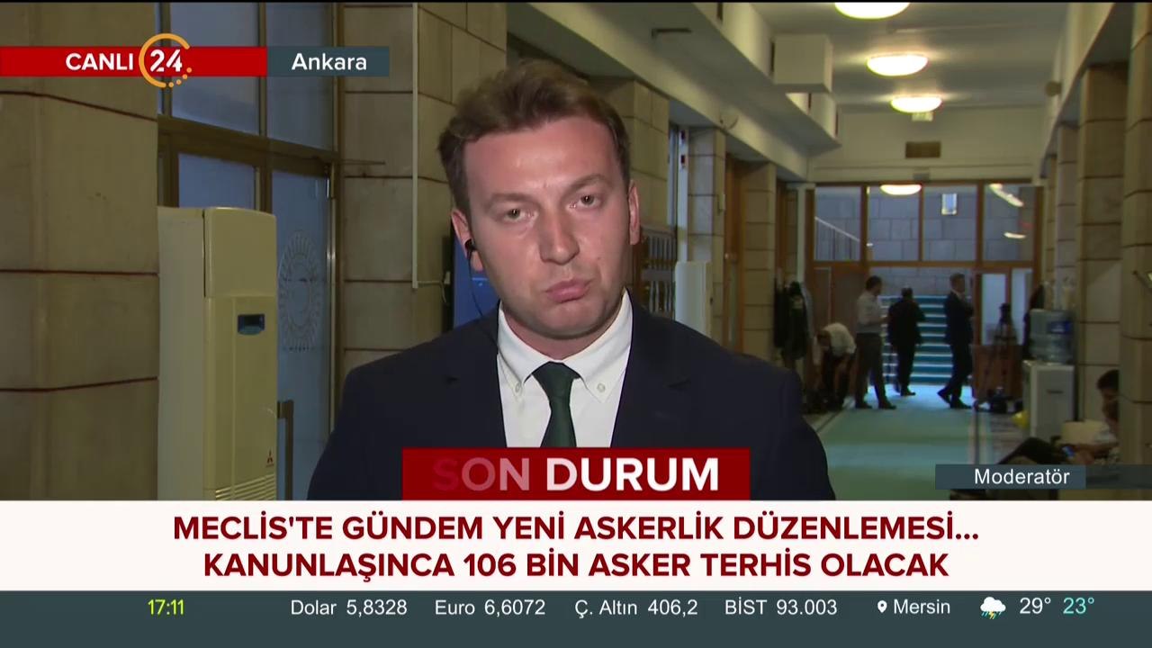 Yeni askerlik düzenlemesi Meclis'te