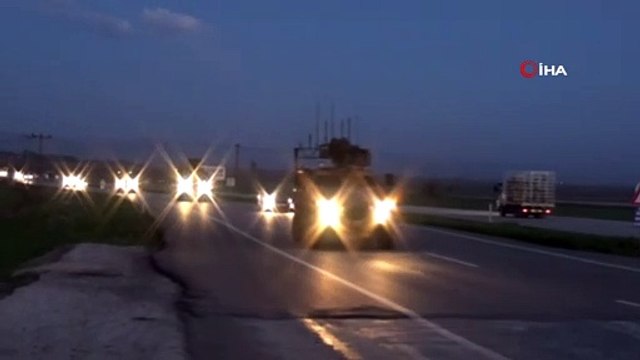 Suriye sınırına askeri araç takviyesi