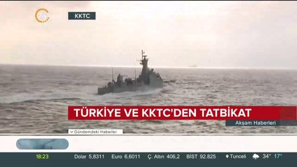 Türkiye ve KKTC'den nefes kesen tatbikat