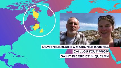 On représente le collectif Caillou tout prop', on organise des journées pour nettoyer les déchets sur notre île