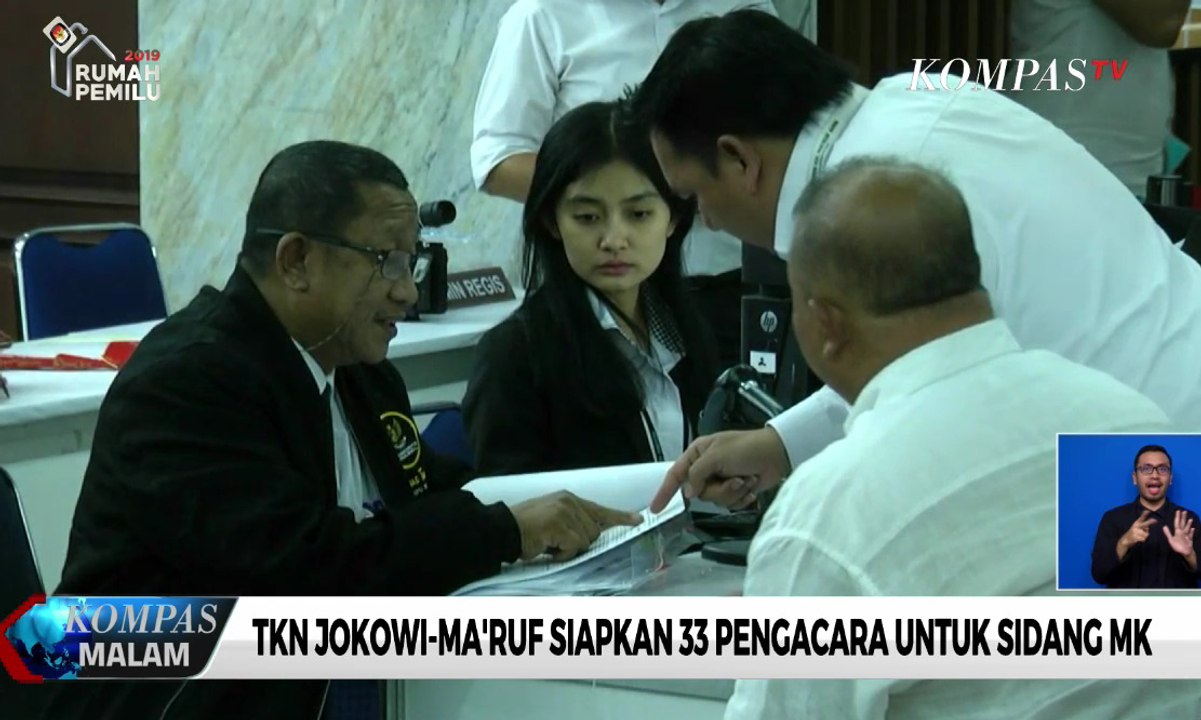 TKN Jokowi-Ma’ruf Siapkan 33 Pengacara Untuk Sidang MK
