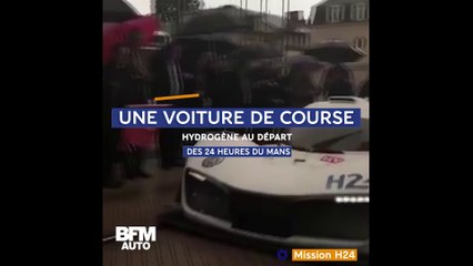 Cette voiture de course hydrogène prendra le départ des 24 heures du Mans