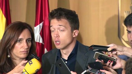 Errejon considera que la Mesa de la Asamblea "no es proporcional"