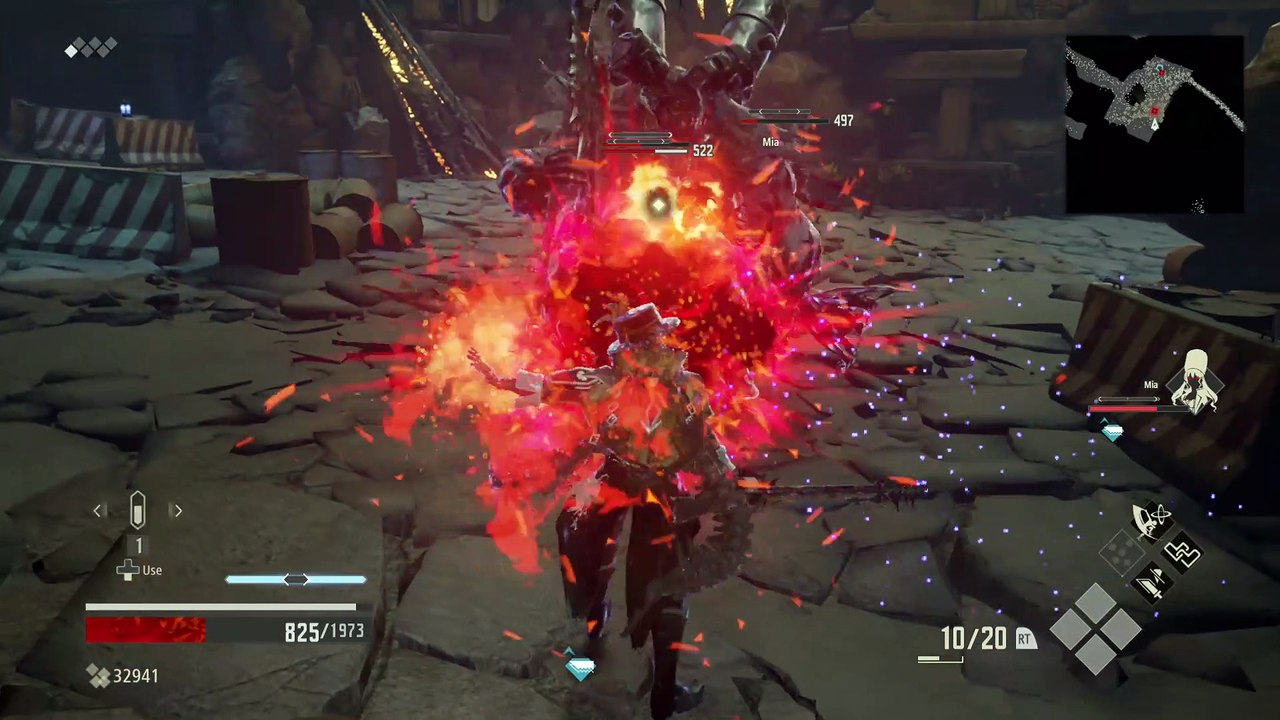 Code Vein Network Test - Backstabbing An Enemy (Xbox One) (1080p)