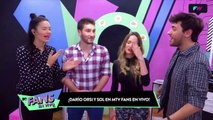 Dario Orsi y Sol en MTV Fans en Vivo