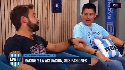 "Mi viejo no tomó hasta que Racing no salió Campeón"
