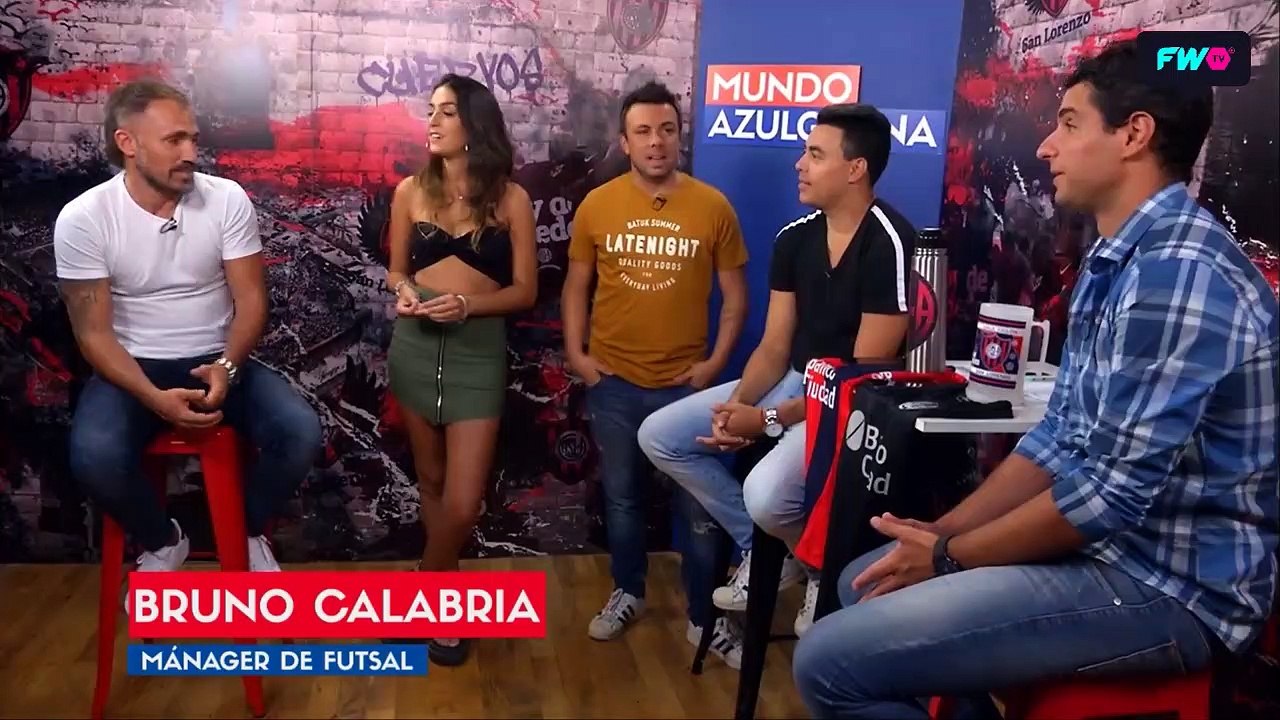 ¡Mirá la anécdota de Bruno Calabria sobre su padre cuando dirgió un San Lorenzo vs. Boca!``