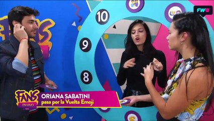 Vuelta Emoji Oriana Sabatini