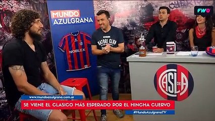 Coloccini contó sus sensaciones previas al clásico con Huracán