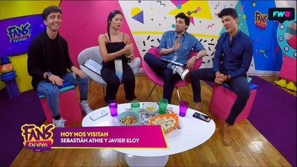 Sebastian Athie y Javier Eloy con Manu Viale y Lizardo Ponce