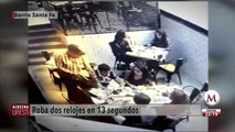 Graban robo en restaurante de Santa Fe; PGJ investiga