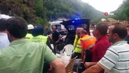 Uzungöl yolunda kaza: 3 yaralı