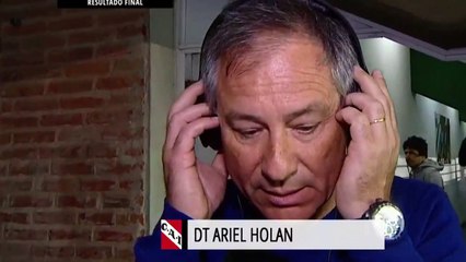 Ariel Holan analizó el empate ante Banfield
