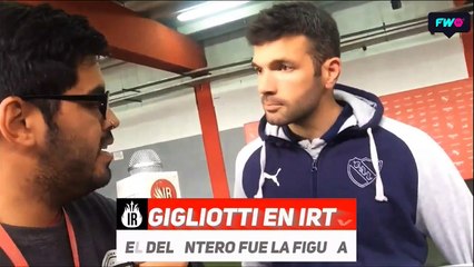 IRTV Gigliotti: "Soy un afortunado por el cariño de los hinchas"