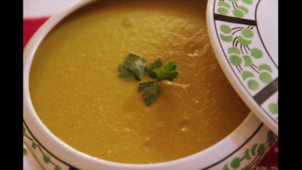 Soupe de lentilles de corail