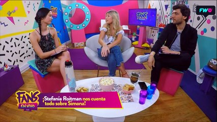 Stefanía Roitman visita a Manu Viale y Lizardo Ponce