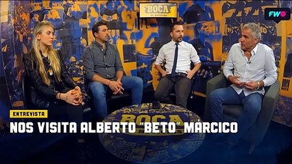 El Beto Márcico bancó a Agustín Rossi
