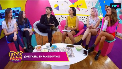 Dae, Abru, Sereinne, Chule y Makena con Manu Viale y Lizardo Ponce