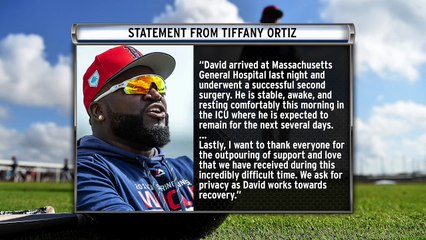 Update on the condition of David Ortiz