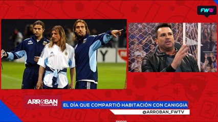 Anécdota con caniggia (CORTO)