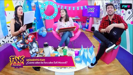 Sofi Morandi visita a Manu Viale y Lizardo Ponce