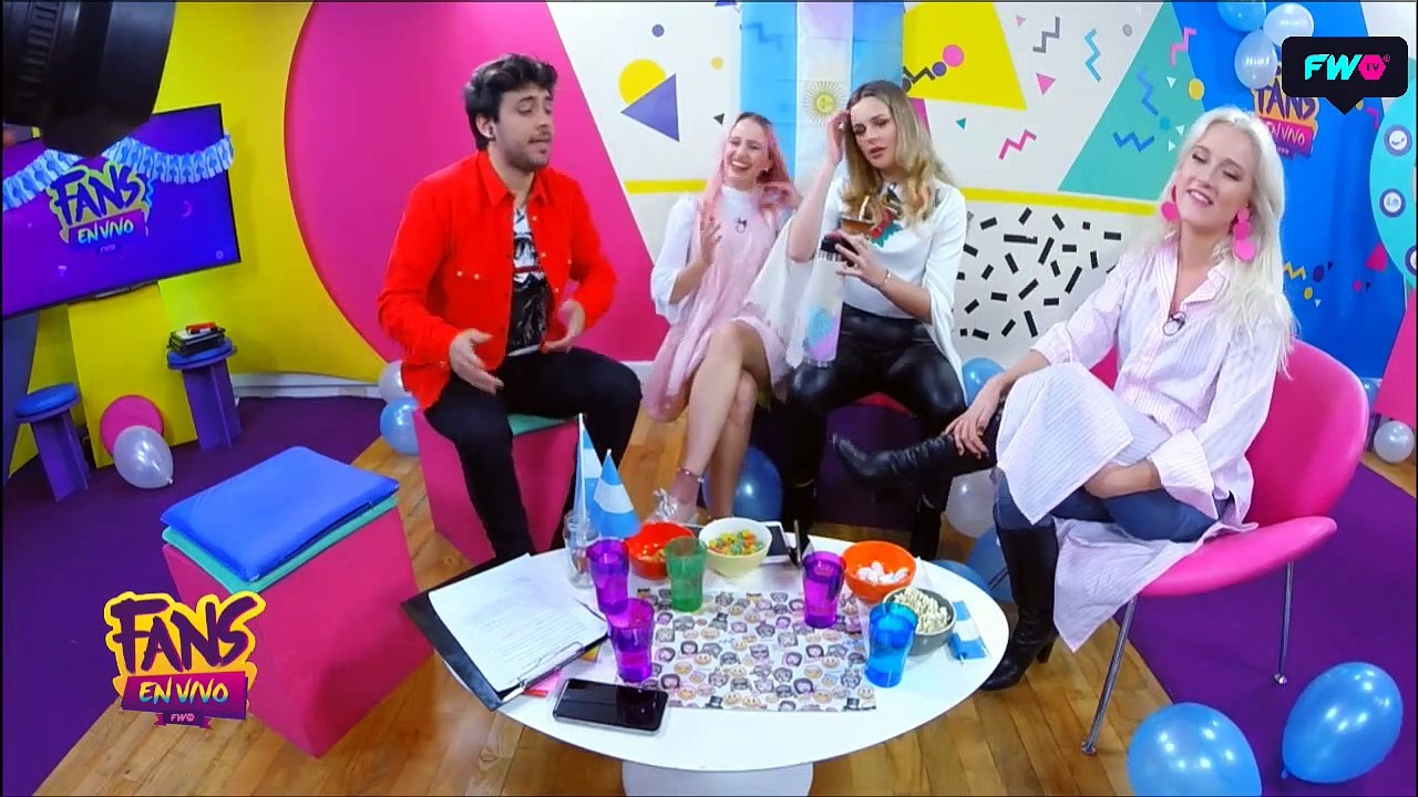 Vesta Lugg, Chule y Sereinne con Manu Viale y Lizardo Ponce