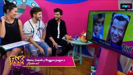 Ruggero y sus fans en el Quien soy