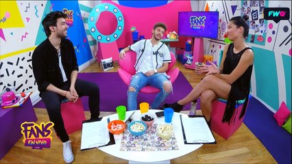 Ruggero Pasquarelli visita a Manu Viale y Lizardo Ponce