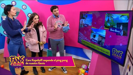 Caro Kopelioff visita a Manu Viale y Lizardo Ponce