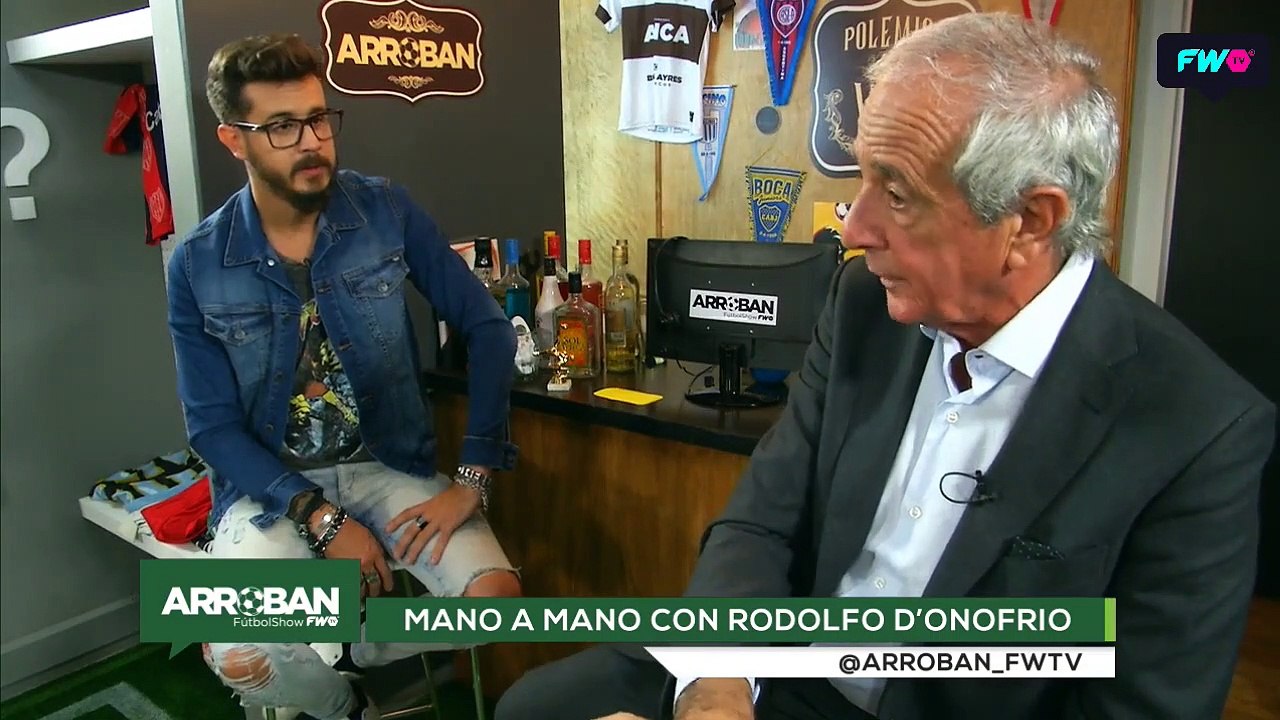 D'Onofrio con Ficha:  "Gallardo va a seguir conmigo hasta el final"