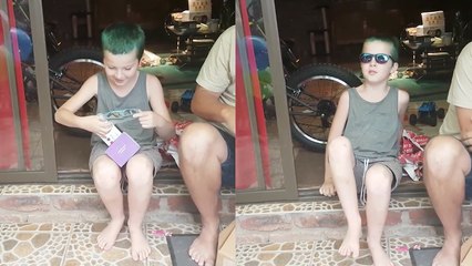 Colorblind Boy Receives Life-Changing Glasses
