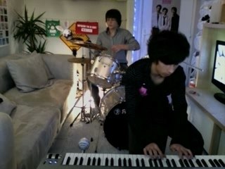 Muse - Sunburn drums & piano