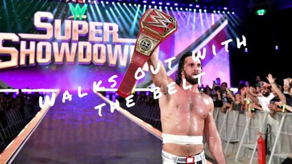 WWE Super Show Down | June 07, 2019 | Results | Part 01 | Seth | Roman | Becky | Bailey