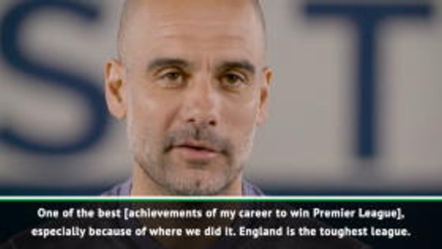 Guardiola rates Premier League as toughest he's managed in