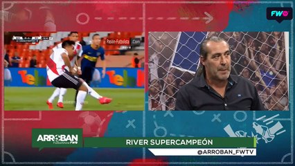 Checho Batista: "River entendió lo que significaba este partido. Boca siguó igual"