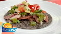 Receta: El amor entra por el estómago y estos Tacos de cecina con ensalada de nopales son la prueba.