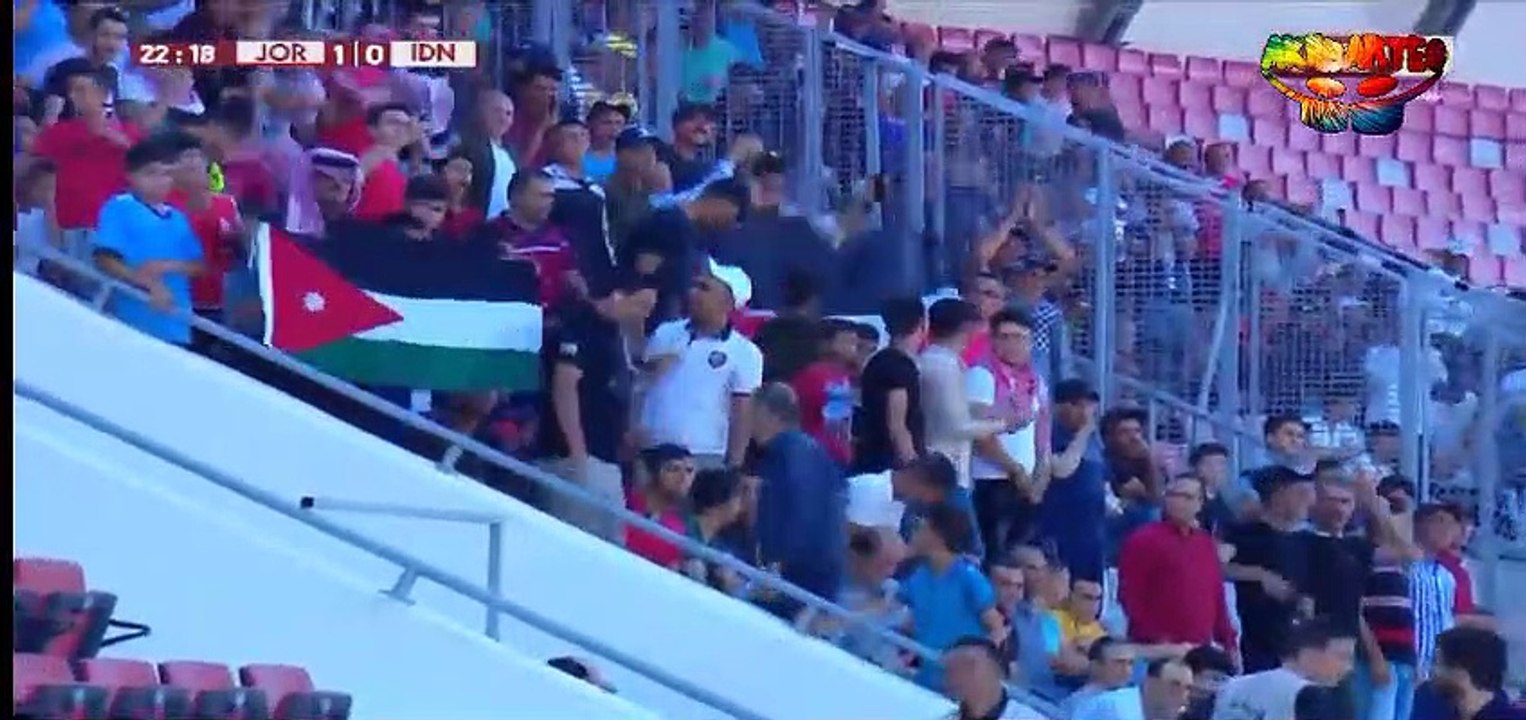 ملخص مباراة الأردن و إندونيسيا 4-1 مقابلة دولية 11-6-2019