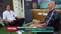 Mariano Pernía con Juampi Peralta: la histeria del hincha argentino