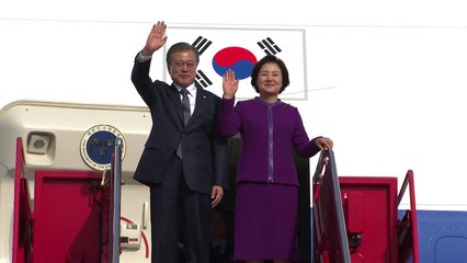 문 대통령 노르웨이 도착...오후 오슬로 연설 / YTN