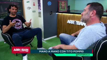 Pompei con Braca: "con los arqueros no te podes pelear"